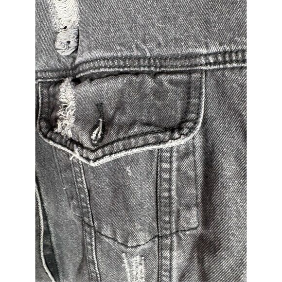 Free People Wren & Glory womans denim jacket Small - Picture 6 of 9